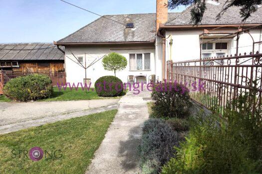 Znížená cena! 3 izbový rodinný dom s garážou v obci Pataš