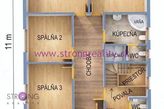 4 izbový rodinný dom v obci Holice