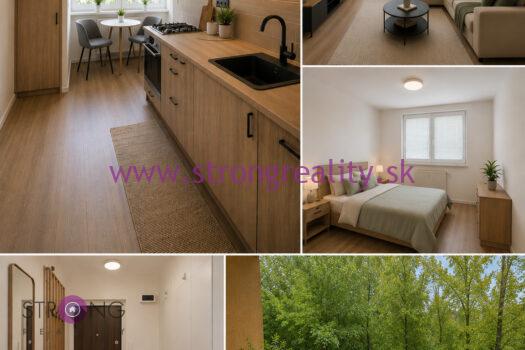 NOVÁ CENA ! Na predaj veľký 2 izbový byt s loggiou v západnej časti mesta Dunajská Streda